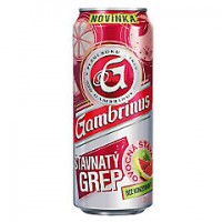 Gambrinus grep pivo 500ml plech